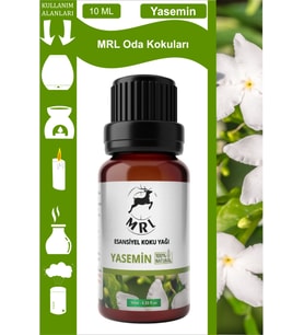 Yasemin Kokusu Buhurdanlık Yağı Aromaterapi Yağ Difizör Esansı Buhur Yağ Oda Kokusu 10ml (MRL)