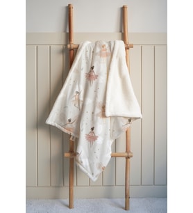 Balerin Periler Welsoft Bebek Battaniyesi (100X150) - Fairy Garden