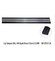 CARPİ TAMPON ALTI LİP SİYAH KROM 5.5X2.30M