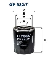 FILTRON OP6327 Yag Filtresi 263104A000 263104A010