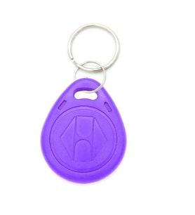 RFID Tekrar Yazılabilir Keyfob Mor 125 Khz EM4305 T5577 Anahtarlık Göstergeç Writable Tag