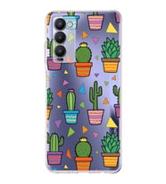 PrintiFy Tecno Camon 18P ile Uyumlu Water Color 4  Kamera Korumalı Şeffaf  Kılıf