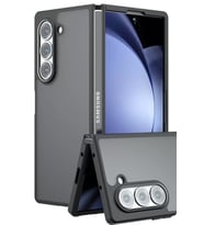 Northcity Samsung Galaxy Z Fold 5 Kılıf Blur Fold Kapak - Mat Siyah