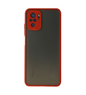 Xiaomi Redmi Note 10 Kılıf Montreal Silikon Kapak - Kırmızı