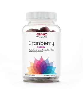 GNC Women's Cranberry – 60 Çiğnenebilir Form