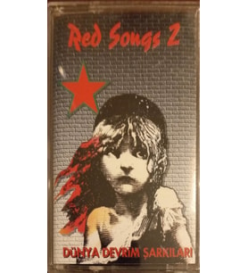 (Plak Değildir KASET tir) Red Songs 2 Dünya Devrim Şarkıları Kaset
