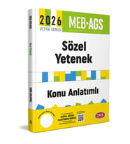 2026 MEB AGS Sözel Yetenek Türkçe Konu Anlatımlı Data Yayınları