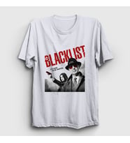 Presmono Unisex Beyaz Wanted The Blacklist T-Shirt 184192tt