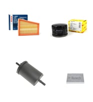 Bosch Filtre Bakım Seti Renault Laguna II 2.0 F4R 135 Beygir 2002-2007 Hava + Yağ F + Yakıt F. + Polen Bosch