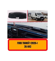 Ford Transit (2020 ) Uyumlu Ön Göğüs / Panel / Torpido Koruması - Kılıfı- a3d -3d