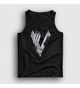 Presmono Unisex Siyah Logo Vikings Atlet 221753tt