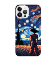 Iphone 12 PRO Uyumlu Dragon Ball Tasarımlı Şeffaf Telefon Kılıfı