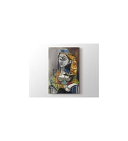 DBSanatevi Pablo Picasso Woman With Turk Costume - Türk Kostümlü Kadın Tablo 40 X 60 Cm