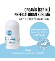 Alüminyum ve Alkol İçermeyen Ferahlatıcı Etkili Hassas Cilt Uyumlu Organik İçerikli Roll-On Deodorant 50 ml (Beyaz)