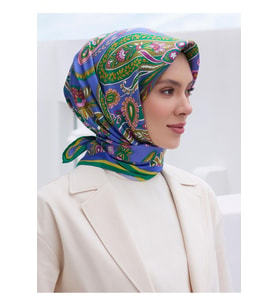 Belli %100 Twill İpek Eşarp 4111D 09