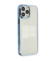 Coverzone iPhone 13 Pro Max ?le Uyumlu K?l?f Different Silikon Sky Blue