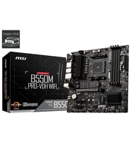 MSI B550M PRO-VDH WIFI DDR4 4400MHZ 1XVGA 1XHDMI 1XDP 2XM.2 USB 3.2 MATX AM4 (AMD 5000 VE 3000 SERİSİ İŞLEMCİ UYUMLU)