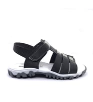 Arzen 4005 Şeritli Erkek Çocuk Sandalet Ayakkabı (Gri)