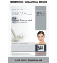 Dermal Sıkılaştırıcı, Nemlendirici ve Besleyici Süt Özlü Kolajen Maske 23 gr