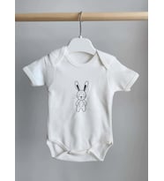 Tavşan Çıtçıtlı Bebek Body