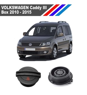 Otozet -VW Caddy III Radyatör Yedek Su Depo Kapağı Yan Sanayi 2010 - 2015