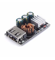QC3 Hızlı Şarj Modülü DC 10-32V 24W to 5V Usb Voltaj Düşürücü Cep Telefonu Apple Android