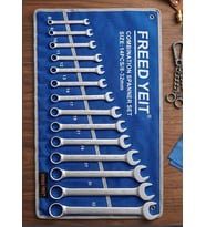 Kombine Anahtar Takımı 8-32 mm 14 Parça özel bez çantalı
