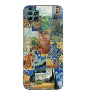 Huawei P40 Lite Uyumlu Baskılı Yumuşak Silikon Şeffaf Telefon Kılıfı
