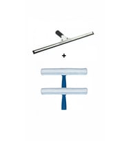 45 Cm Cam Silme Aparatı Metal Çekçek Ve 2 Adet 45 Cm Cam Peluş