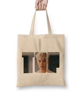 Bigbang Top Typography Bez Çanta Uzun Saplı