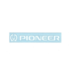 Pıoneer Logo Sticker Beyaz 15X2.2