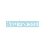 Pıoneer Logo Sticker Beyaz 15X2.2
