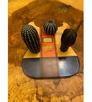 Epoksi Ahşap Gitar Dekoratif Sunum