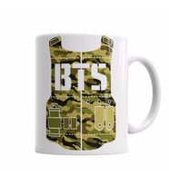 BTS ARMY LOGO Kupa Bardak Porselen