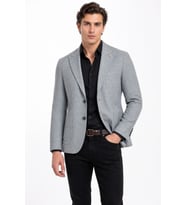 Erkek Tek Spor Ceket 4 Drop Çift Yırtmaçlı Mevsimlik BGL-ST05460