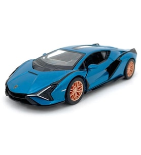 Kinsmart Die Cast Lamborghini Sian FKP 37(Mavi) 1/40 Model Araba