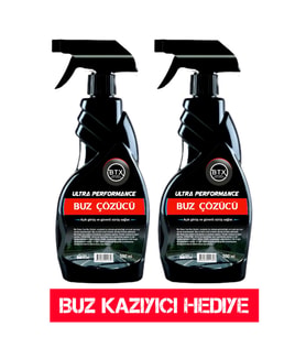 BETAX BUZ ÇÖZÜCÜ BUZLANMA ÖNLEYİCİ ULTRA PERFORMANCE SPREY 2 ADET 500 ML + BUZ KAZIYICI HEDİYE