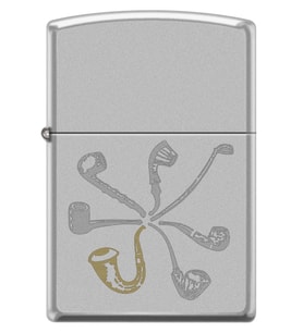 Zippo Çakmak Pipe Collage Design 205-119471