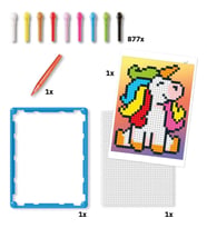 Pixel Sanatı Unicorn 877 Parça