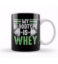 Gym Bodybuilding Quota Workout Fitness Power Kupa Bardak Porselen
