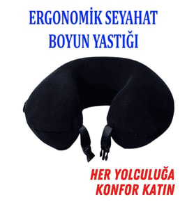 Seyahat Boyun Yastığı Ergonomik