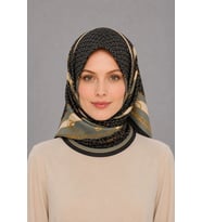 Lesscarves Twill Desenli Eşarp LS2201