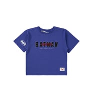 Batman Erkek Çocuk Tişört 6-9 Yaş Saks (SAKS MAVI)
