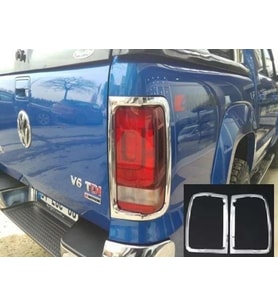 Drs Tuning Amarok Uyumlu 2010 Sonrası Arka Stop Kaplama ABS Krom Parça