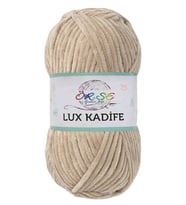 Lux Kadife El Örgü İpi 33110 BAL KÖPÜĞÜ