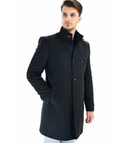 PLT8367 DEWBERRY ERKEK PALTO-ANTRASİT
