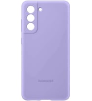 Galaxy S21 FE ile Uyumlu Silikon Kılıf Mor EF-PG990TVEGWW