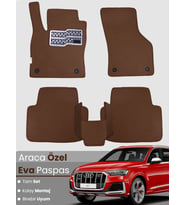 AUDİ Q7 (2005-2015) Uyumlu EVA Paspas Tam Set–Araca Özel,Su Geçirmez,Hızlı ve Kolay Montaj