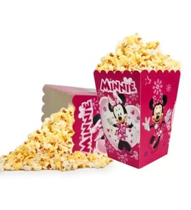 Pop Corn Mısır Kutusu Minne Mouse Kırmızı Renktedir.-