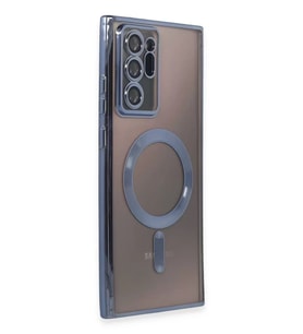 ERTAN Samsung Galaxy Note 20 Ultra Kılıf Kross Magneticsafe Kapak - Sierra Blue